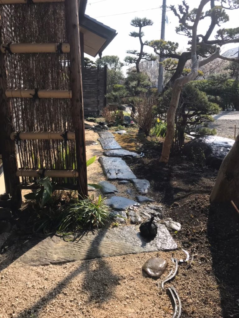寺社造園の施工例